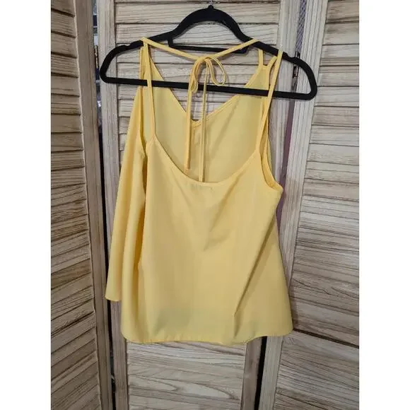 Shein Curve 1Xl Summer Tank Top Yellow - Picture 2 of 2